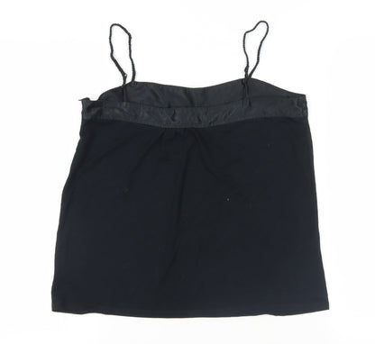 Womens UK Size M Gap Black Camisole Tank