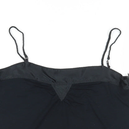 Womens UK Size M Gap Black Camisole Tank