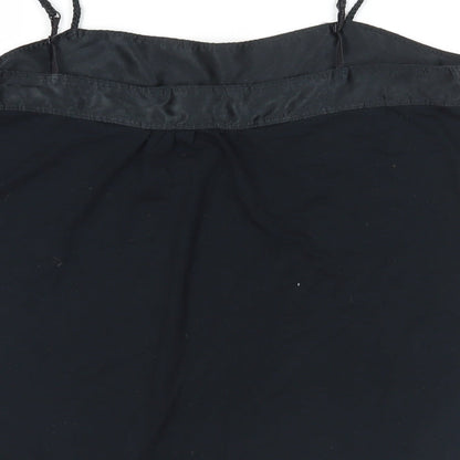 Womens UK Size M Gap Black Camisole Tank