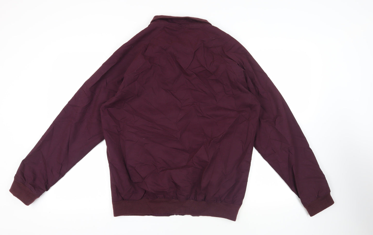 Mens UK Size M Uno. Camicie Purple Bomber Jacket