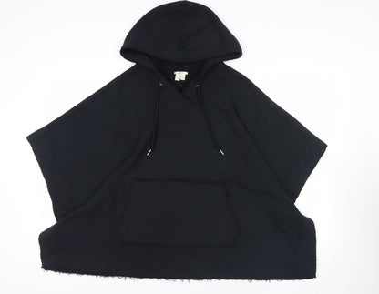 Womens UK Size M Esprit Black Pullover Hoodie