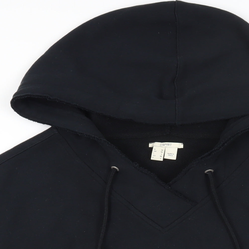 Womens UK Size M Esprit Black Pullover Hoodie