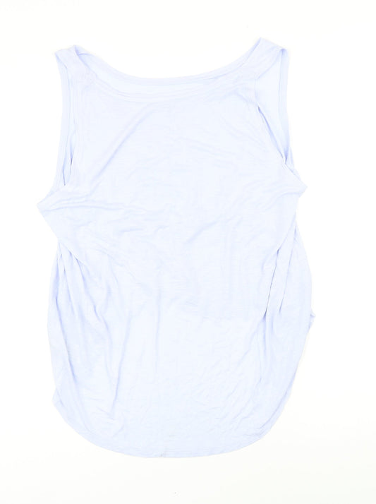 Womens UK Size 20 Marks and Spencer Blue Basic T-Shirt