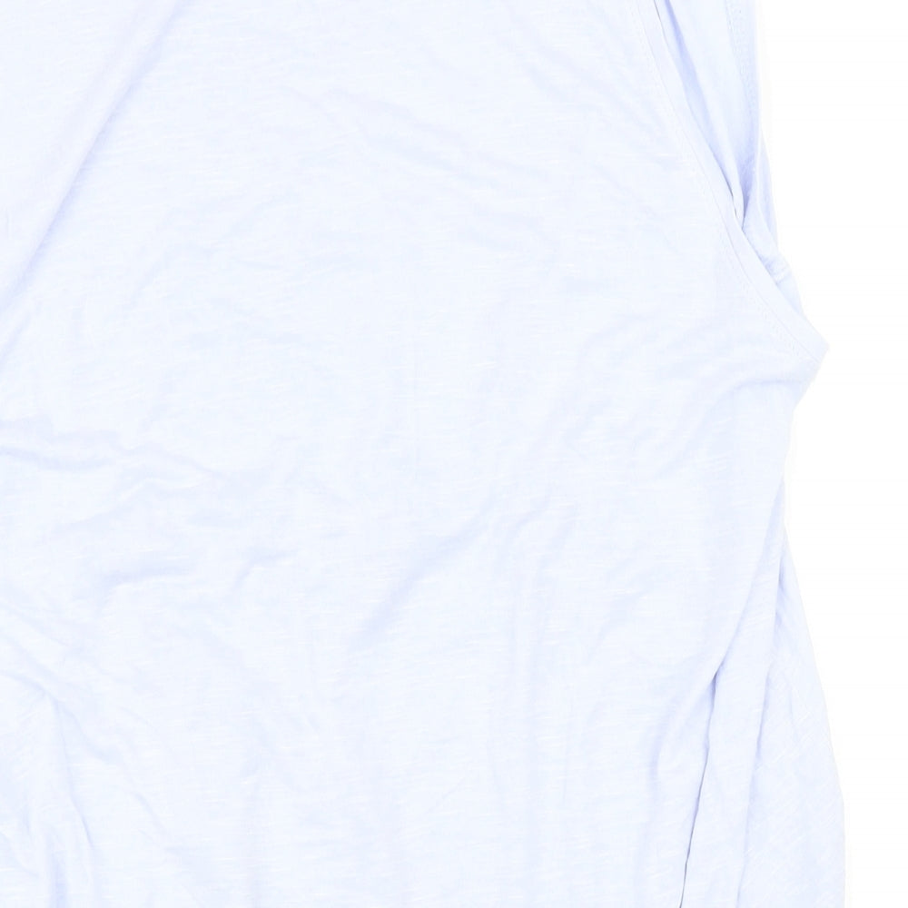 Womens UK Size 20 Marks and Spencer Blue Basic T-Shirt
