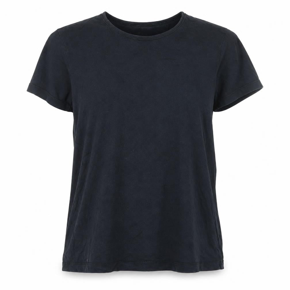 Womens UK Size 12 ASOS Black Basic T-Shirt