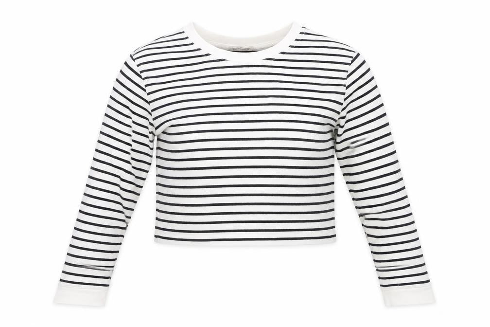 Womens UK Size S Zara Black Basic T-Shirt