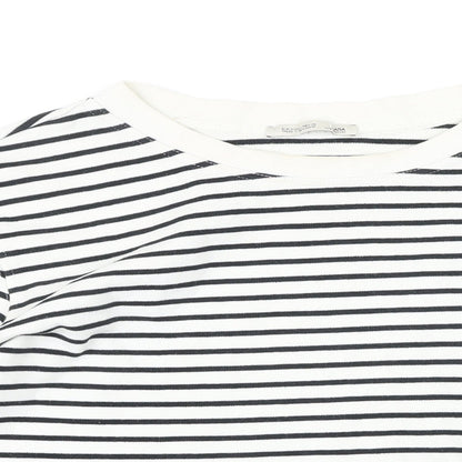 Womens UK Size S Zara Black Basic T-Shirt