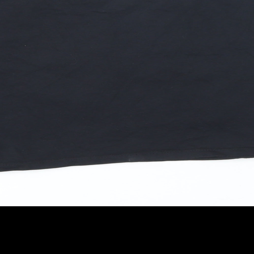 Womens UK Size XS H&M Black Basic T-Shirt