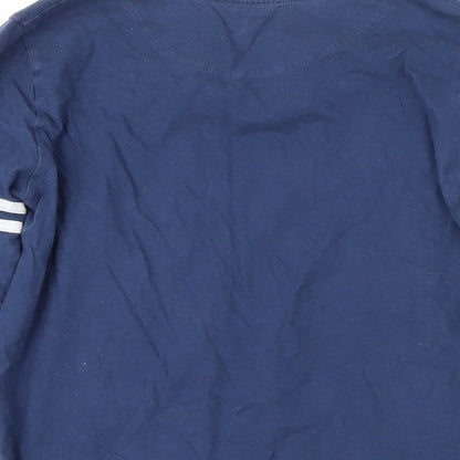 Marks and Spencer Girls Blue Polyester Pullover Sweatshirt Size 14-15 Years Pullover - Dog