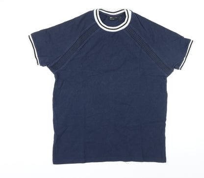 Mens UK Size L ASOS Blue  T-Shirt
