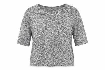 Womens UK Size S New Look Grey Basic T-Shirt
