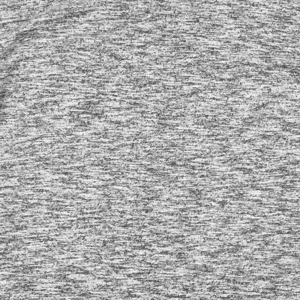 Womens UK Size S New Look Grey Basic T-Shirt