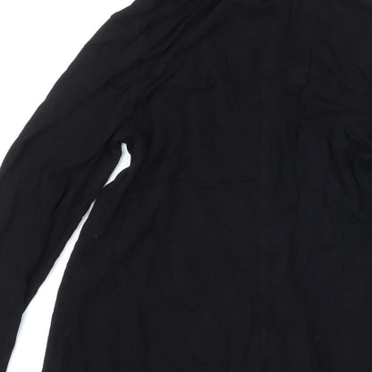 Womens UK Size 8 ASOS Black Tunic T-Shirt