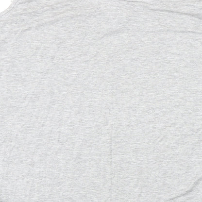 Womens UK Size 8 NEXT Grey Cropped T-Shirt