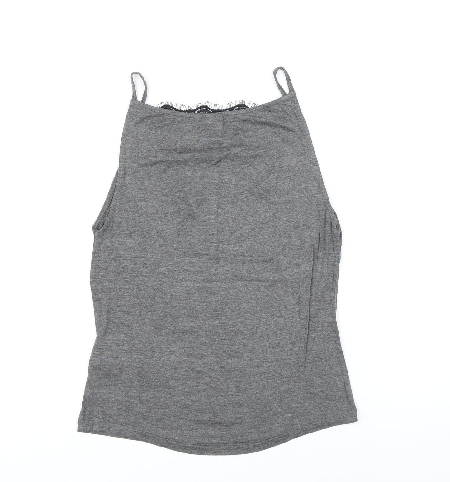 Womens UK Size S H&M Grey Camisole T-Shirt