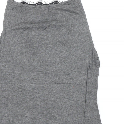 Womens UK Size S H&M Grey Camisole T-Shirt