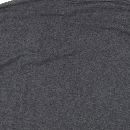 Mens UK Size L Slazenger Grey Pullover Sweatshirt
