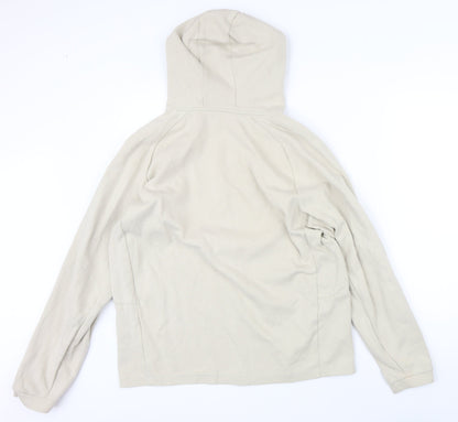 Gap Womens Beige Polyester Pullover Hoodie Size L Pullover