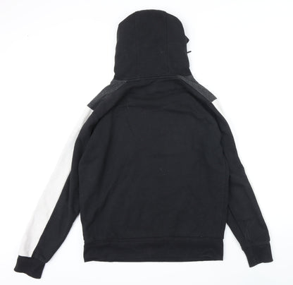 Mens UK Size L Brave Soul Black Pullover Hoodie