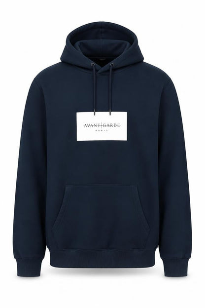 Avant Garde Mens Blue Polyester Pullover Hoodie Size 2XL - Avant Garde Paris