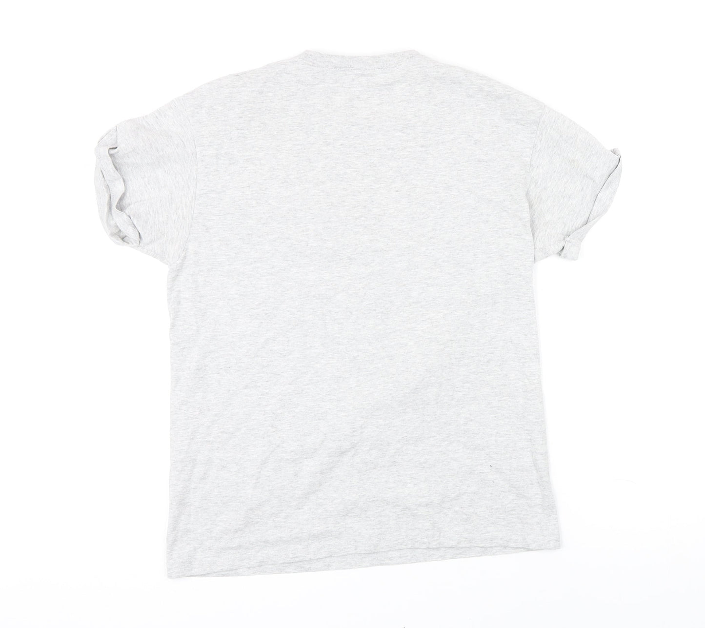 Womens UK Size XS Topshop Grey Basic T-Shirt