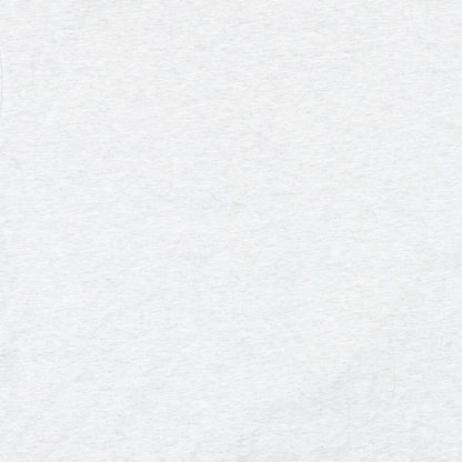 Womens UK Size XS Topshop Grey Basic T-Shirt
