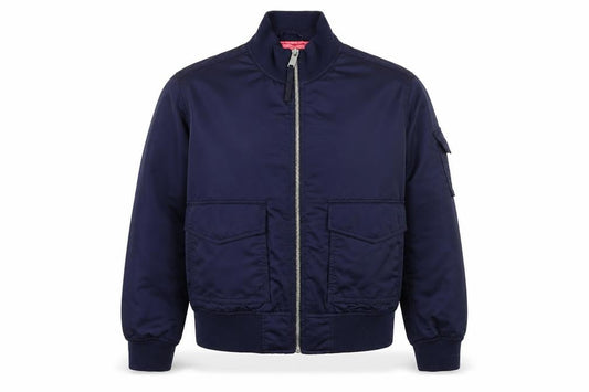 Womens UK Size S Gap Blue Bomber Jacket