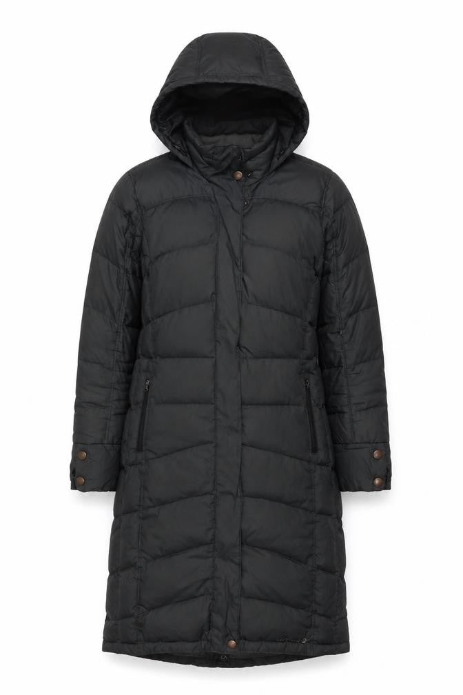 Womens UK Size S Merrell Black Quilted Coat