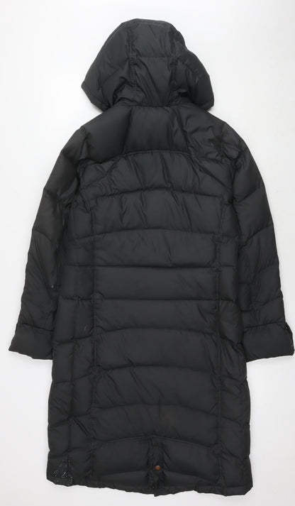 Womens UK Size S Merrell Black Quilted Coat