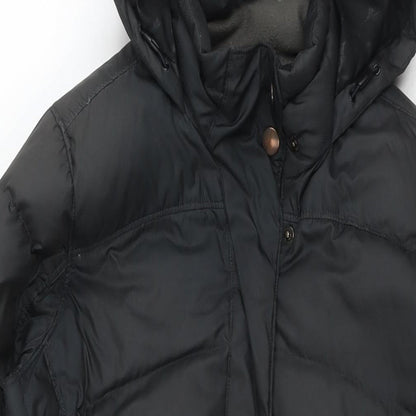 Womens UK Size S Merrell Black Quilted Coat