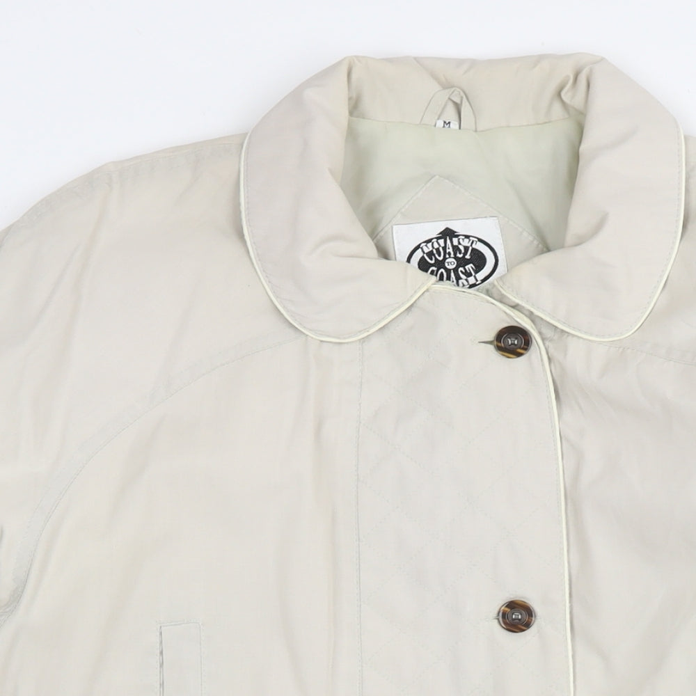 Womens UK Size M Coast Beige Jacket