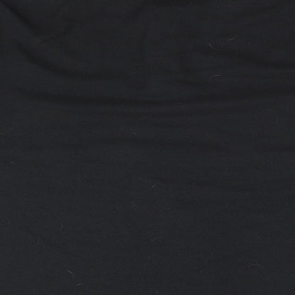 Slazenger Mens Black Cotton Polo Size XL Collared Pullover