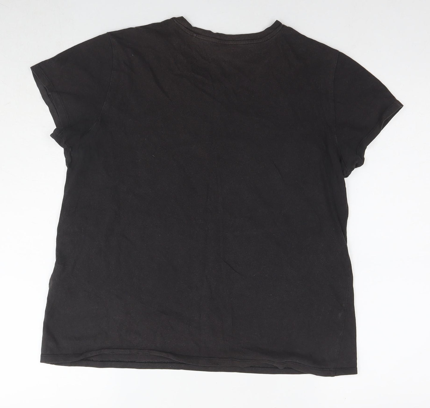 Womens UK Size L Levi's Brown Basic T-Shirt