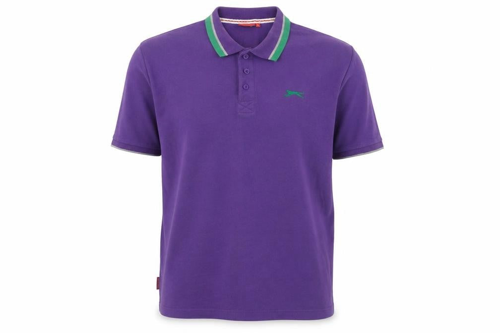 Mens UK Size XL Slazenger Cotton Polo Shirt