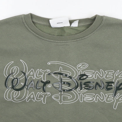 Womens UK Size 6 Disney Green Pullover Sweatshirt