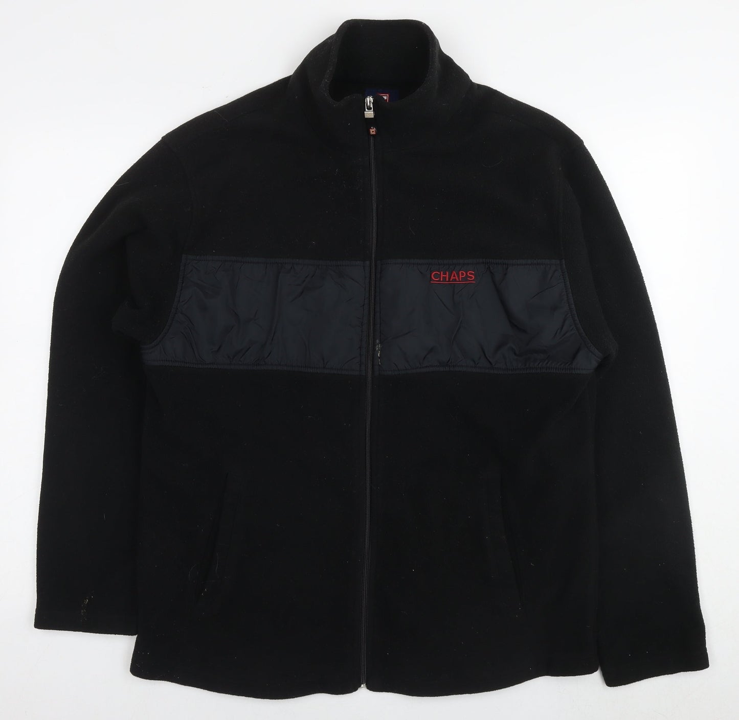 Mens UK Size L Chaps Black Jacket