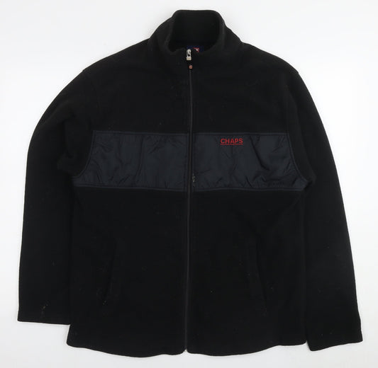 Mens UK Size L Chaps Black Jacket