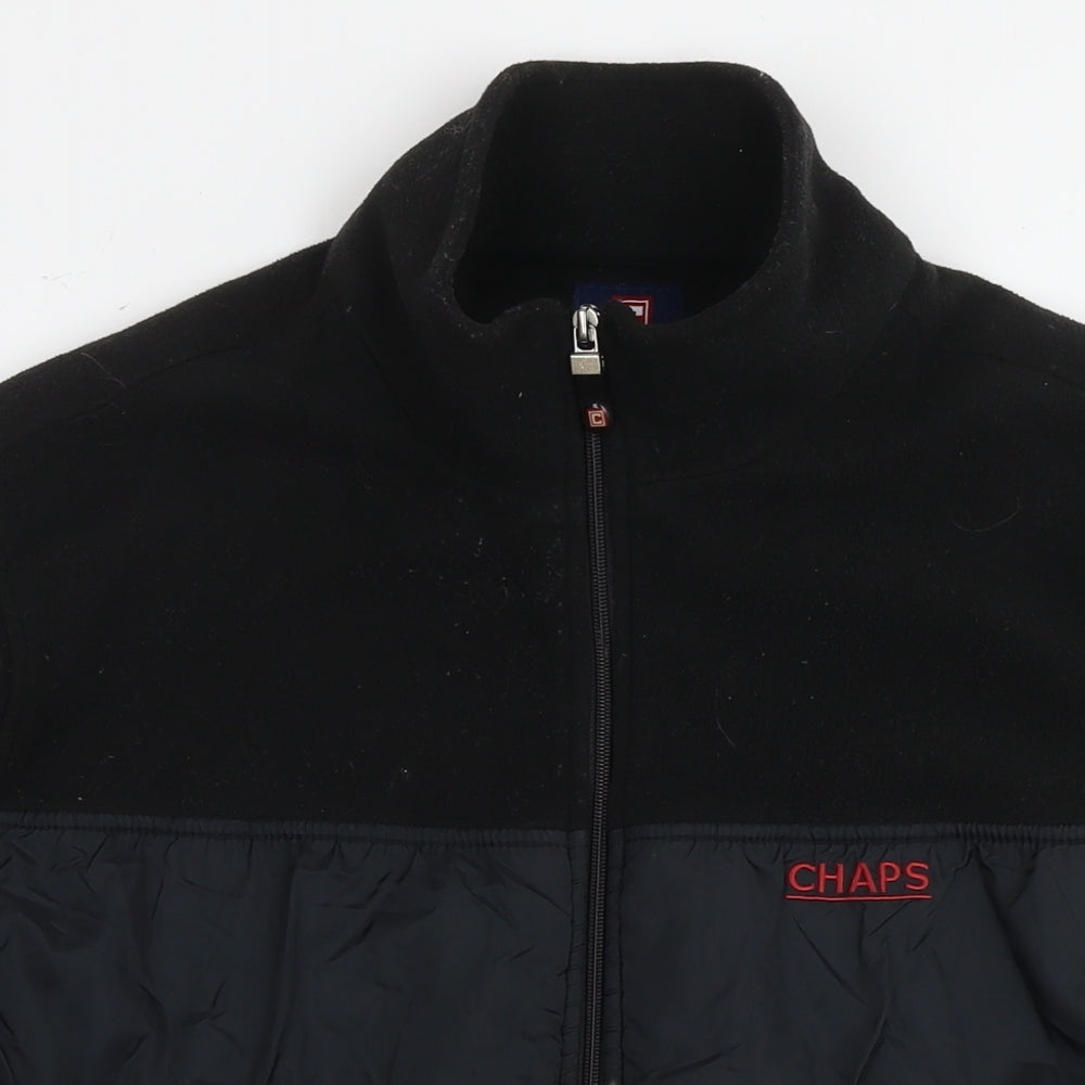 Mens UK Size L Chaps Black Jacket