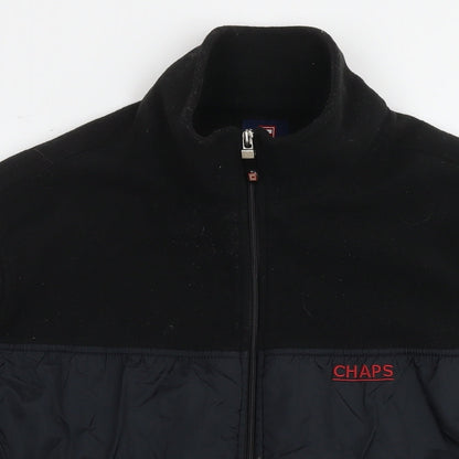 Mens UK Size L Chaps Black Jacket