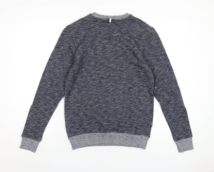 Mens UK Size S Intense Blue Pullover Sweatshirt