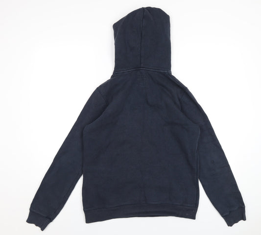 Womens UK Size 10 Jack Wills Blue Pullover Hoodie