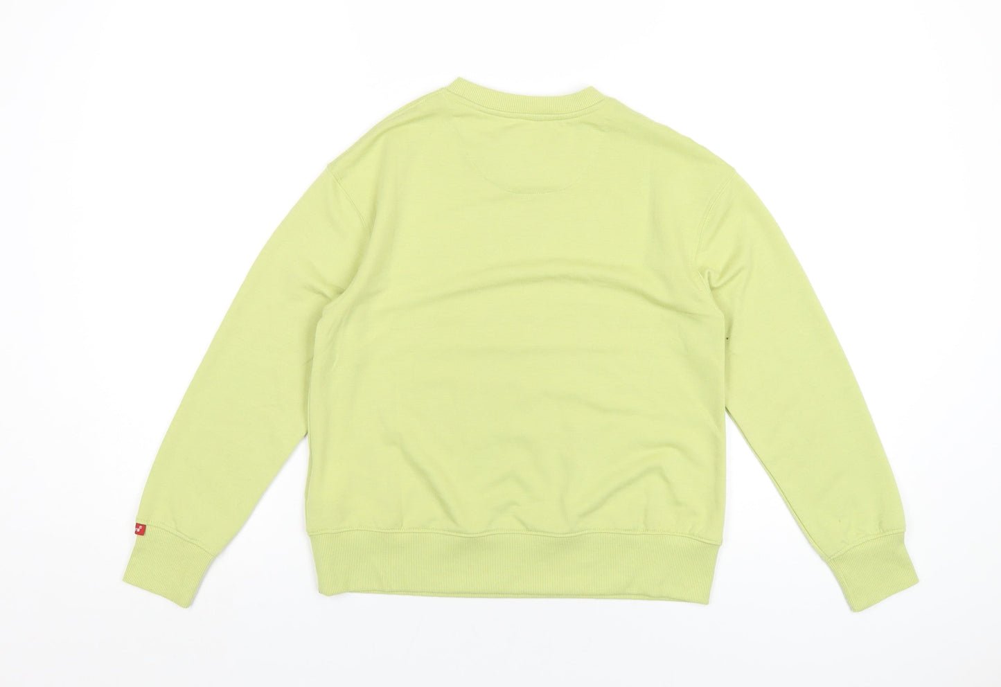 Levi's Girls Green Polyester Pullover Sweatshirt Size 10 Years Pullover