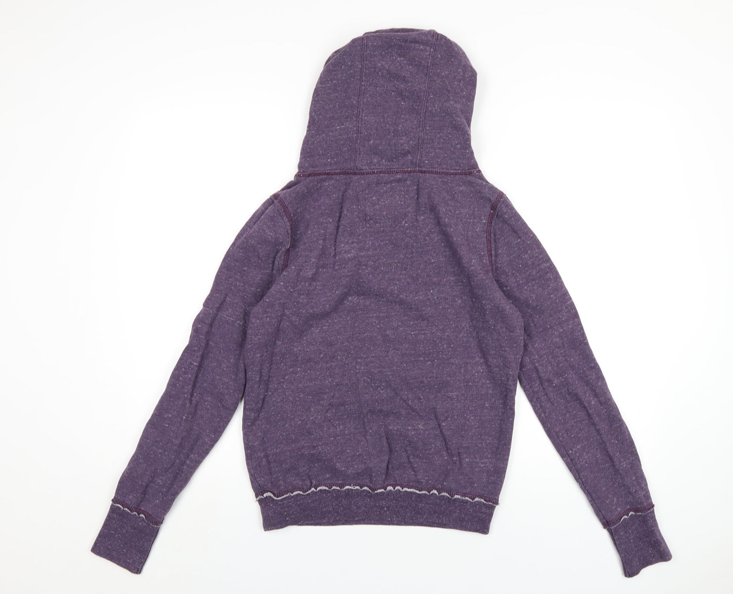 American Eagle Outfitters Womens Purple Cotton Pullover Hoodie Size S Pullover