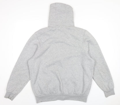 Mens UK Size L Slazenger Grey Full Zip Hoodie