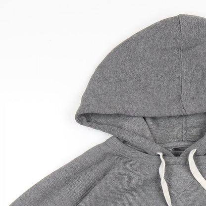 Gap Womens Grey Cotton Pullover Hoodie Size S Pullover