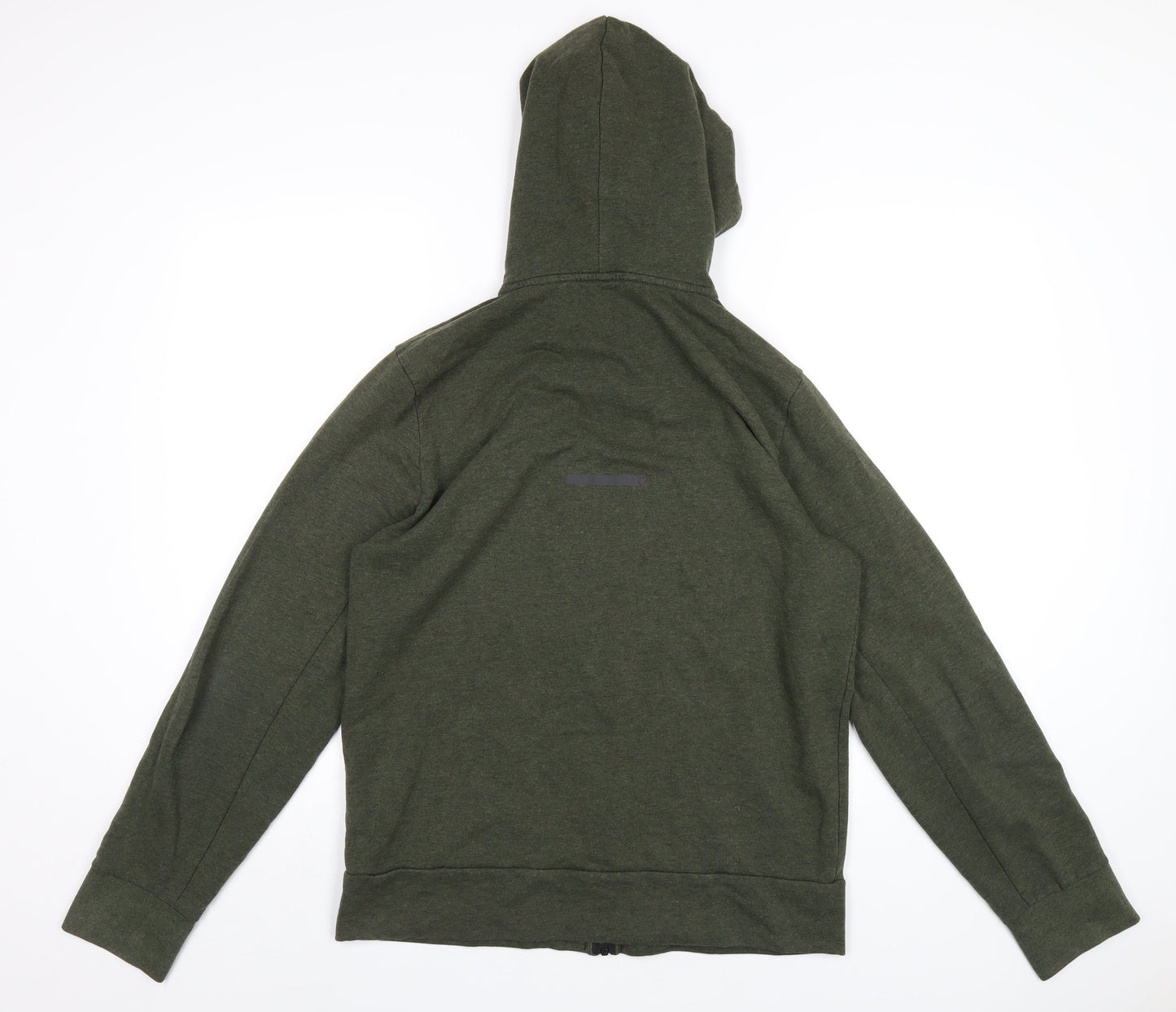 Mens UK Size M Gap Green Full Zip Hoodie