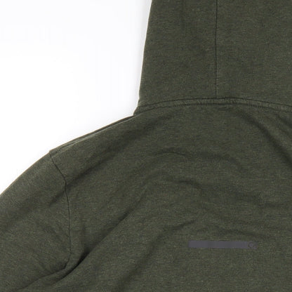 Mens UK Size M Gap Green Full Zip Hoodie
