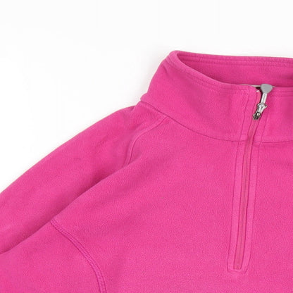 Womens UK Size M Mountain Hardwear Pink Pullover Sweatshirt