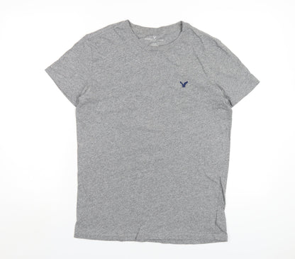 Mens UK Size S American Eagle Outfitters Grey  T-Shirt