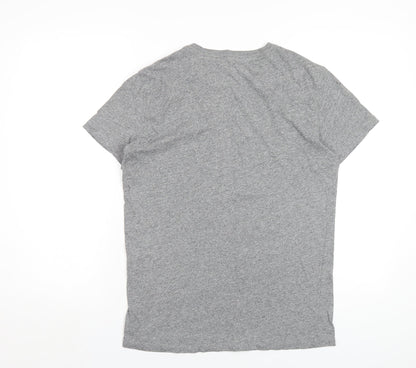 Mens UK Size S American Eagle Outfitters Grey  T-Shirt
